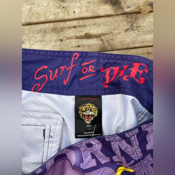 Ed Hardy Swimtrunks SOLD - Picture 4 of 4